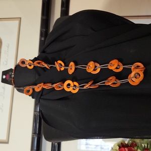 Paparazzi Waikiki Winds Orange Necklace